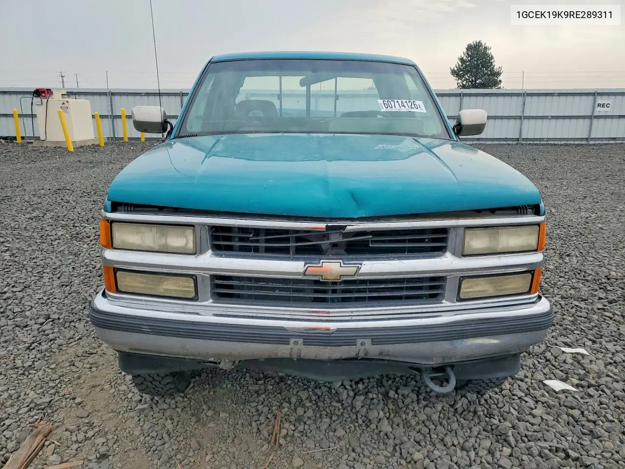 1994 Chevrolet Gmt-400 K1500 VIN: 1GCEK19K9RE289311 Lot: 60714126