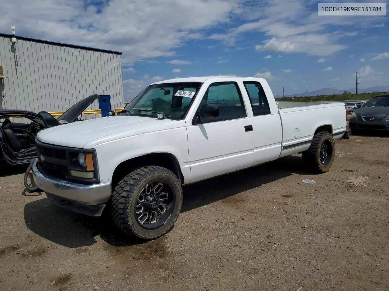 1994 Chevrolet Gmt-400 K1500 VIN: 1GCEK19K9RE151784 Lot: 60994776