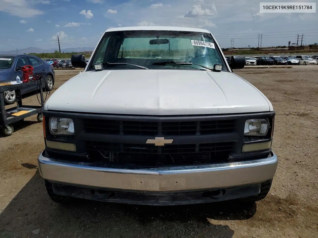 1994 Chevrolet Gmt-400 K1500 VIN: 1GCEK19K9RE151784 Lot: 60994776