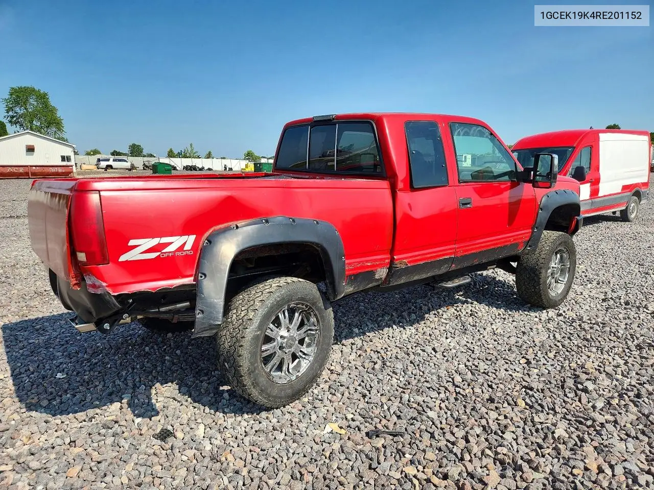 1994 Chevrolet Gmt-400 K1500 VIN: 1GCEK19K4RE201152 Lot: 61159016