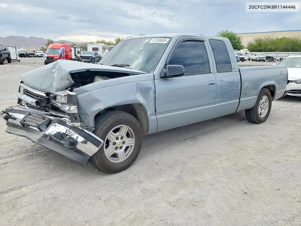1994 Chevrolet Gmt-400 C2500 VIN: 2GCFC29K8R1144446 Lot: 61550606