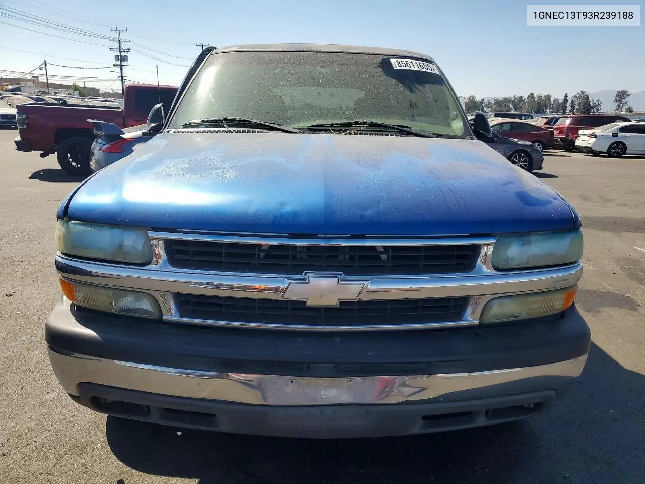2003 Chevrolet Gmt-400 C1500 VIN: 1GNEC13T93R239188 Lot: 85611655
