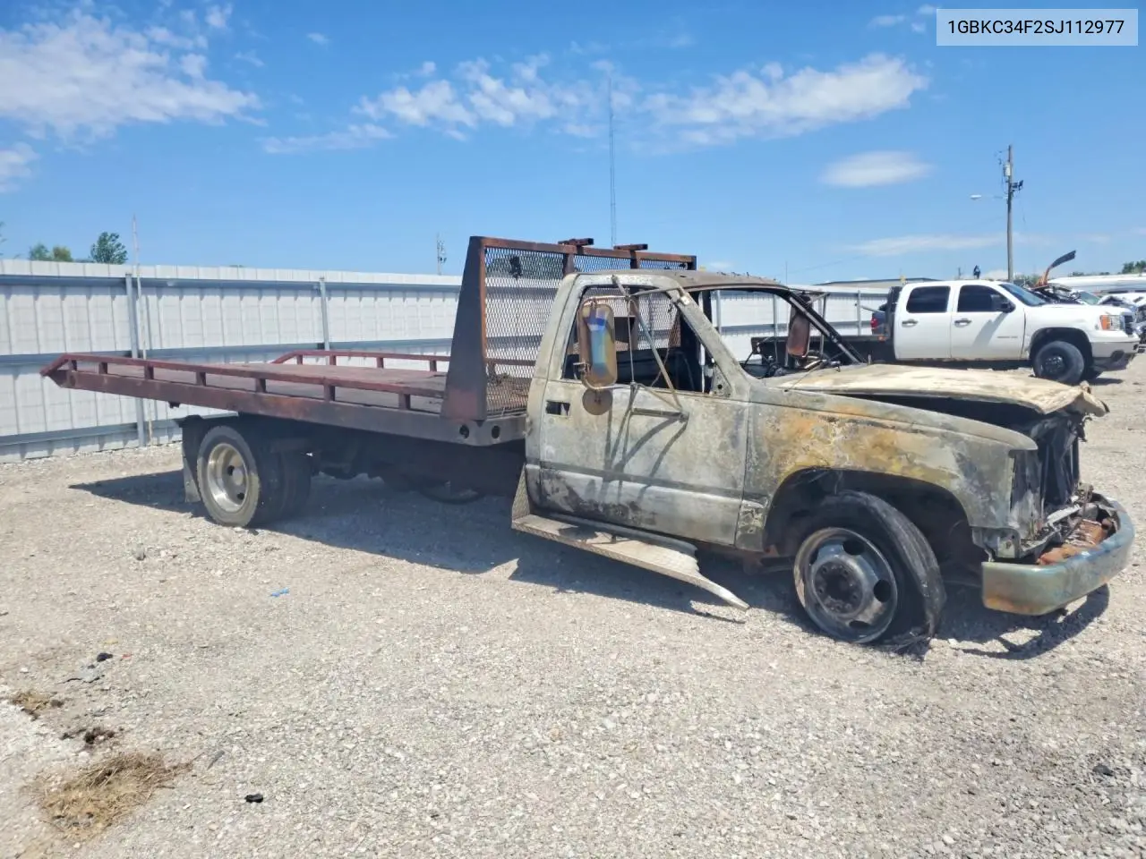 1995 Chevrolet Gmt-400 C3500-Hd VIN: 1GBKC34F2SJ112977 Lot: 50749906