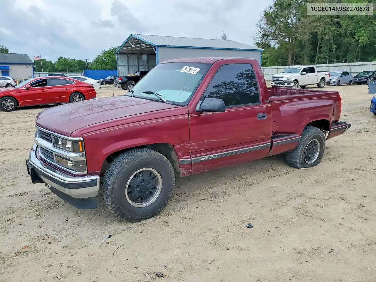 1995 Chevrolet Gmt-400 C1500 VIN: 1GCEC14K9SZ270678 Lot: 54626126