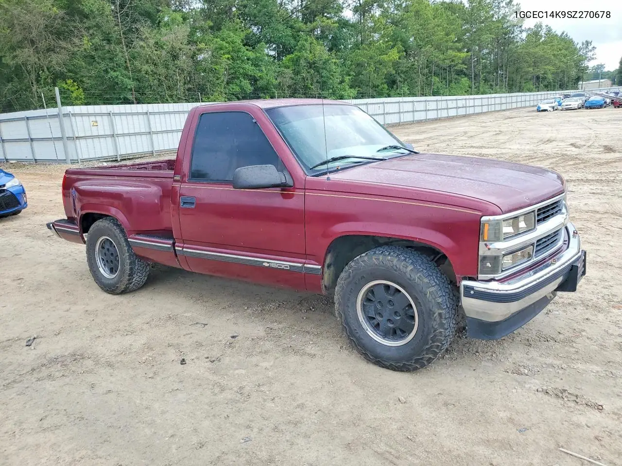 1995 Chevrolet Gmt-400 C1500 VIN: 1GCEC14K9SZ270678 Lot: 54626126