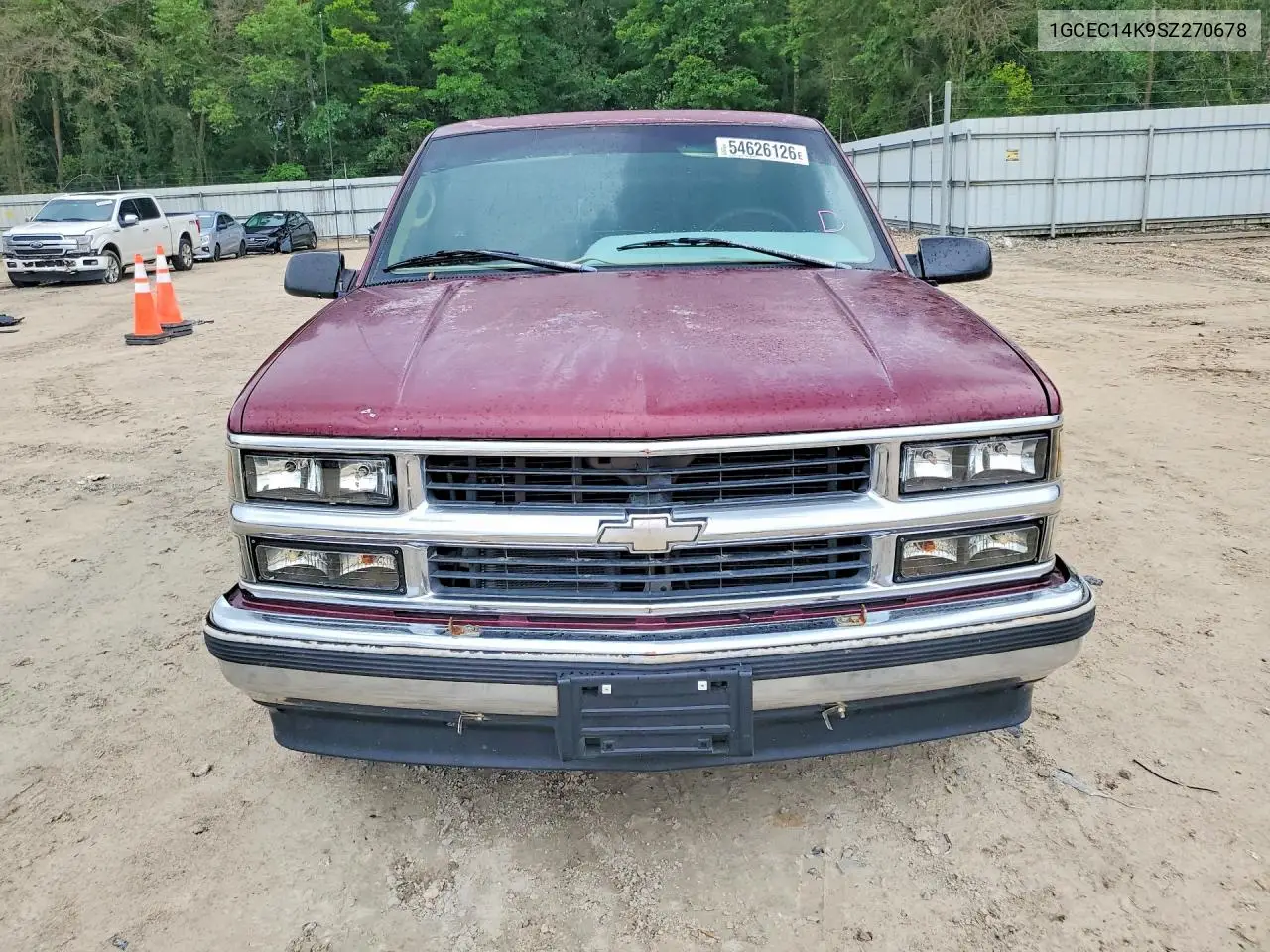 1995 Chevrolet Gmt-400 C1500 VIN: 1GCEC14K9SZ270678 Lot: 54626126
