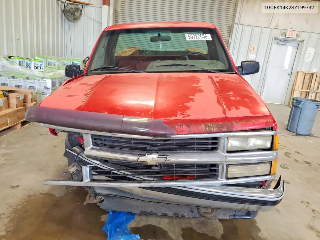 1995 Chevrolet Gmt-400 K1500 VIN: 1GCEK14K2SZ199732 Lot: 55722656