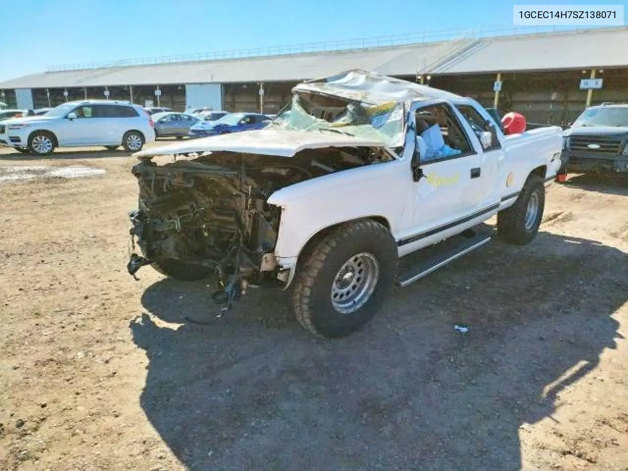 1995 Chevrolet Gmt-400 C1500 VIN: 1GCEC14H7SZ138071 Lot: 58114286