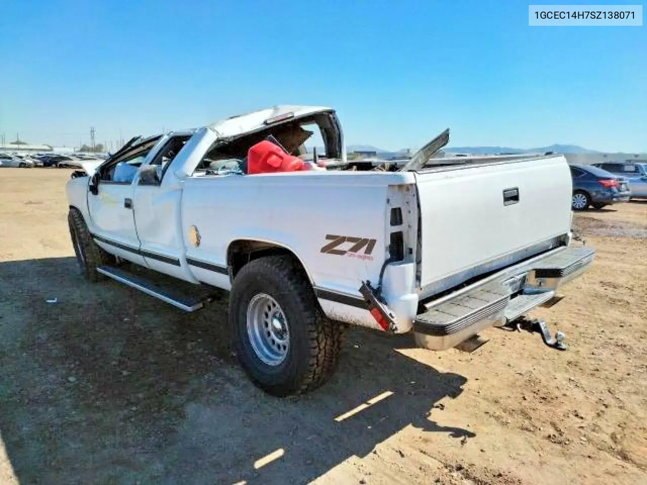 1995 Chevrolet Gmt-400 C1500 VIN: 1GCEC14H7SZ138071 Lot: 58114286