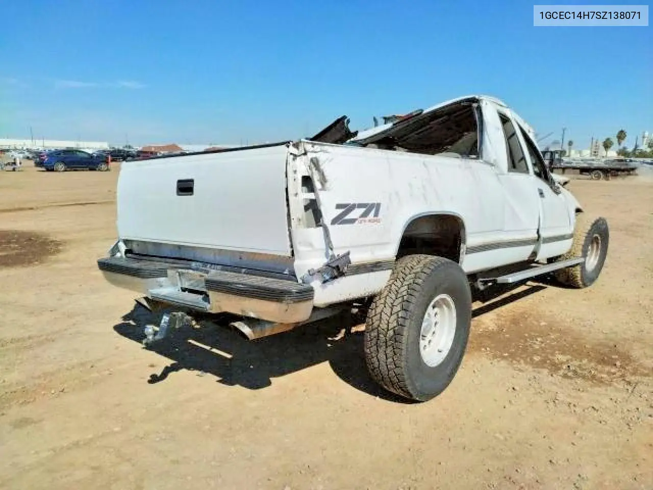 1995 Chevrolet Gmt-400 C1500 VIN: 1GCEC14H7SZ138071 Lot: 58114286