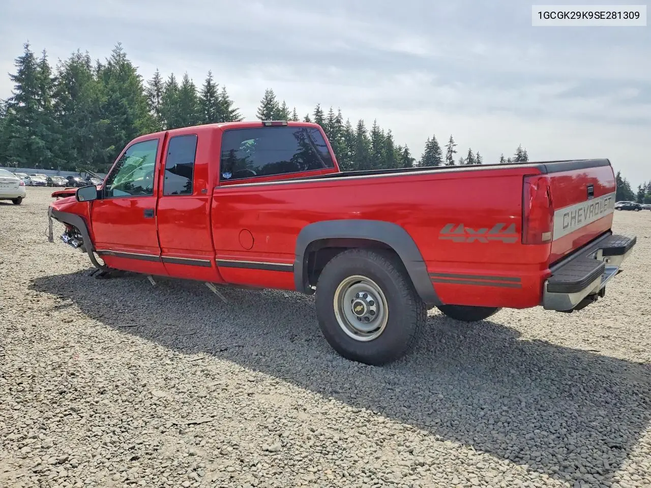 1995 Chevrolet Gmt-400 K2500 VIN: 1GCGK29K9SE281309 Lot: 58616296