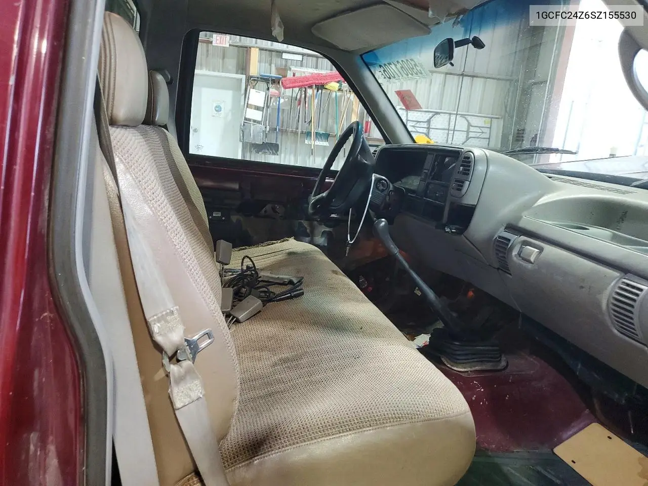 1995 Chevrolet Gmt-400 C2500 VIN: 1GCFC24Z6SZ155530 Lot: 59061706