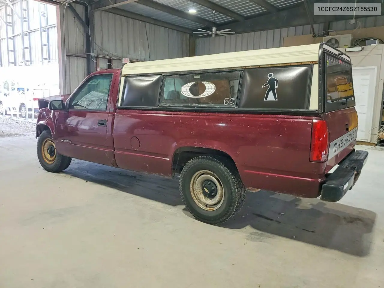 1995 Chevrolet Gmt-400 C2500 VIN: 1GCFC24Z6SZ155530 Lot: 59061706