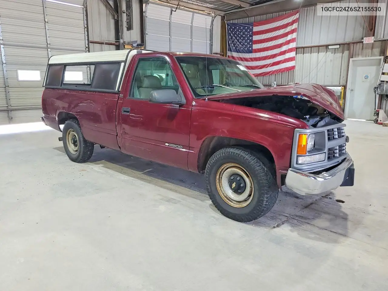 1995 Chevrolet Gmt-400 C2500 VIN: 1GCFC24Z6SZ155530 Lot: 59061706