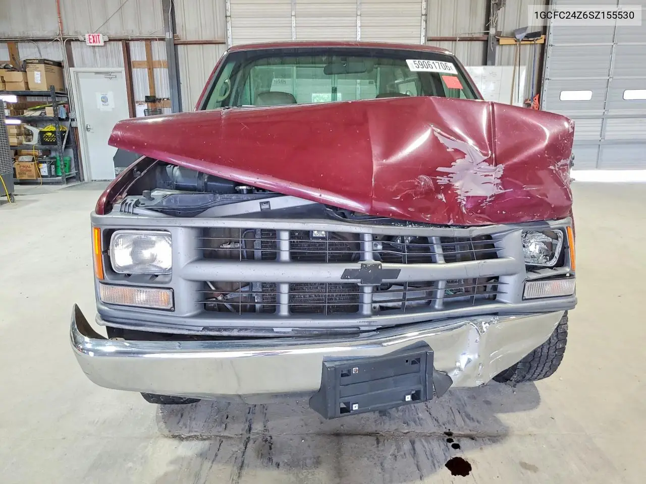 1995 Chevrolet Gmt-400 C2500 VIN: 1GCFC24Z6SZ155530 Lot: 59061706