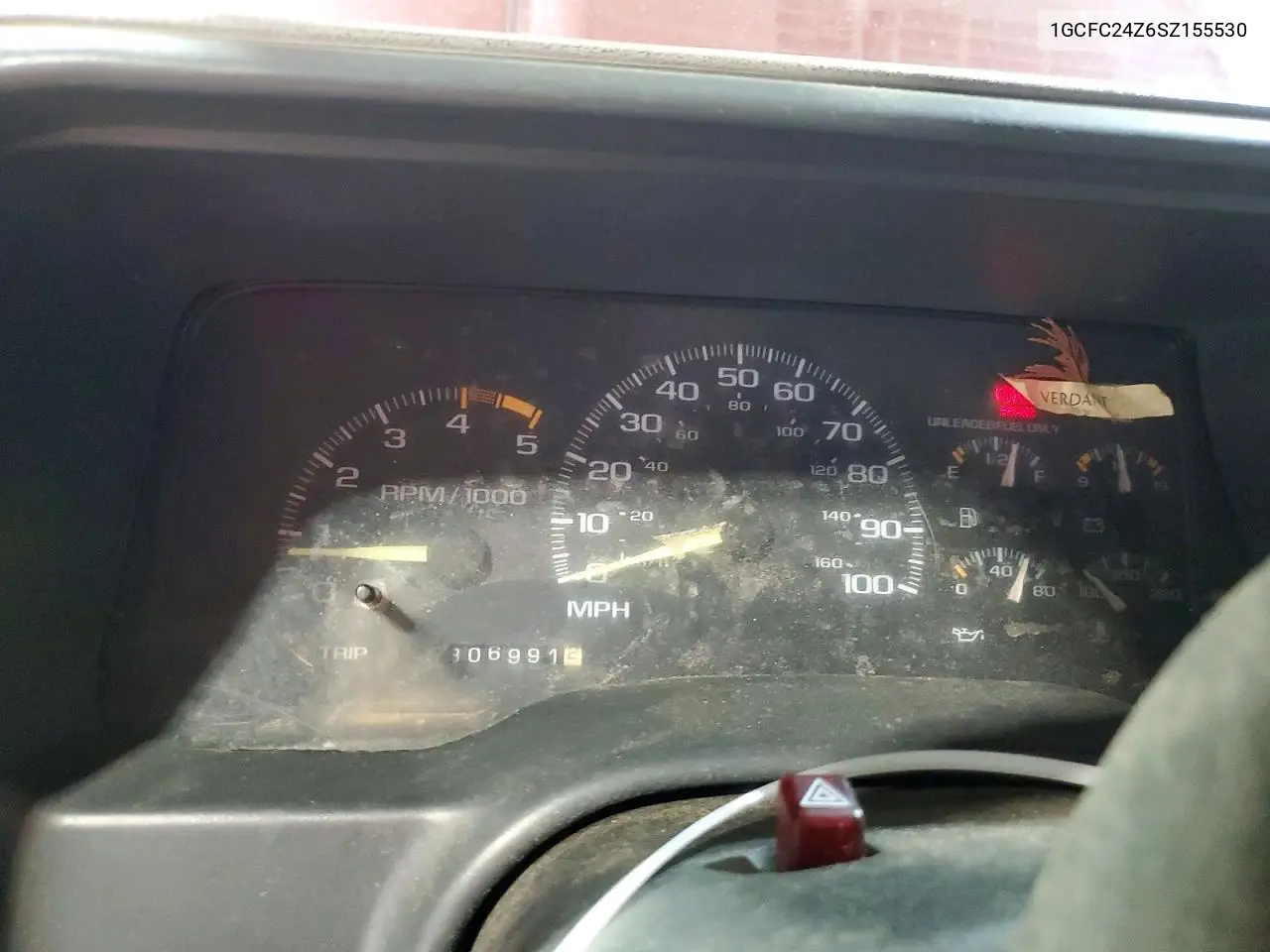1995 Chevrolet Gmt-400 C2500 VIN: 1GCFC24Z6SZ155530 Lot: 59061706