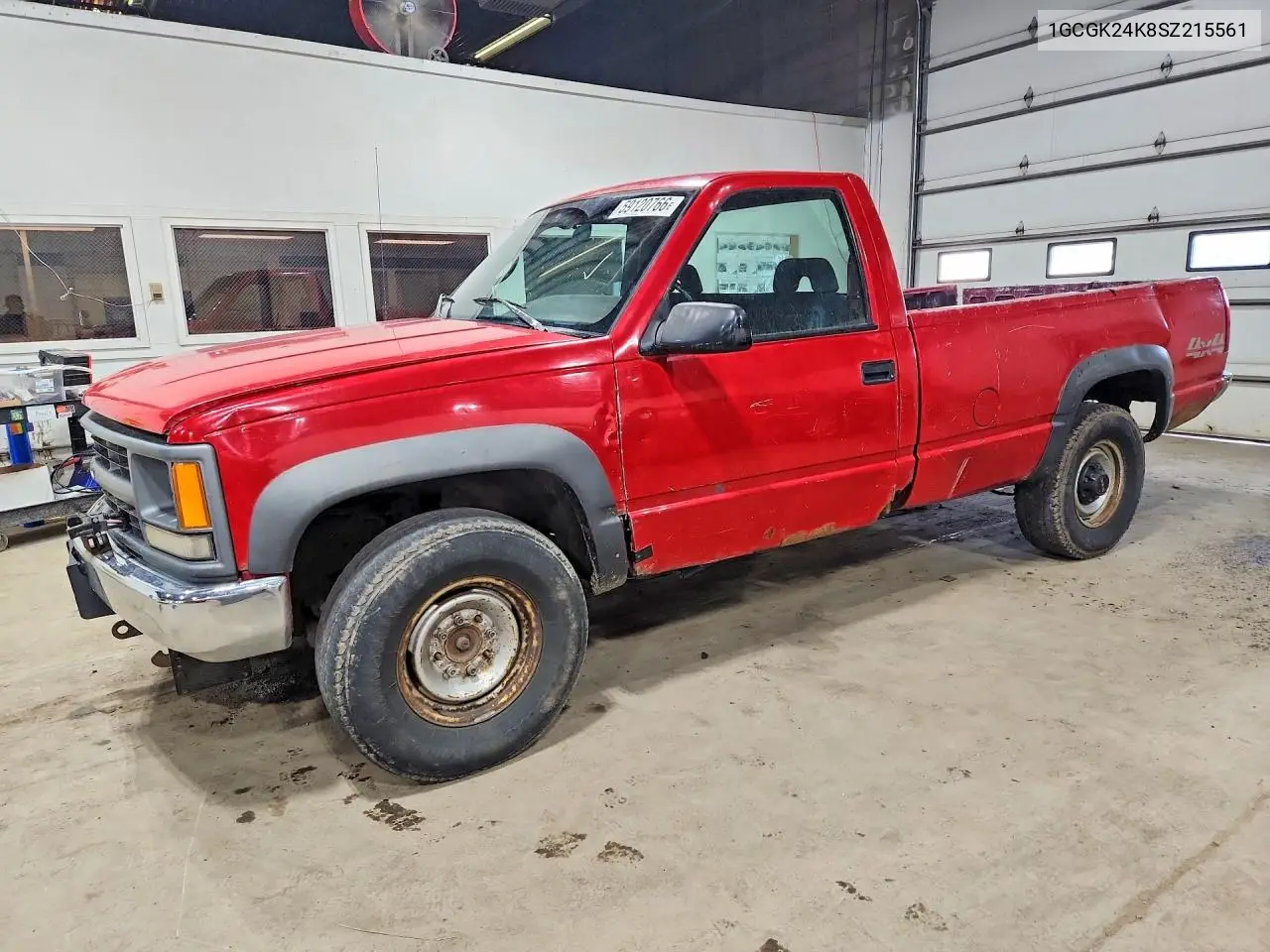 1995 Chevrolet Gmt-400 K2500 VIN: 1GCGK24K8SZ215561 Lot: 59120766