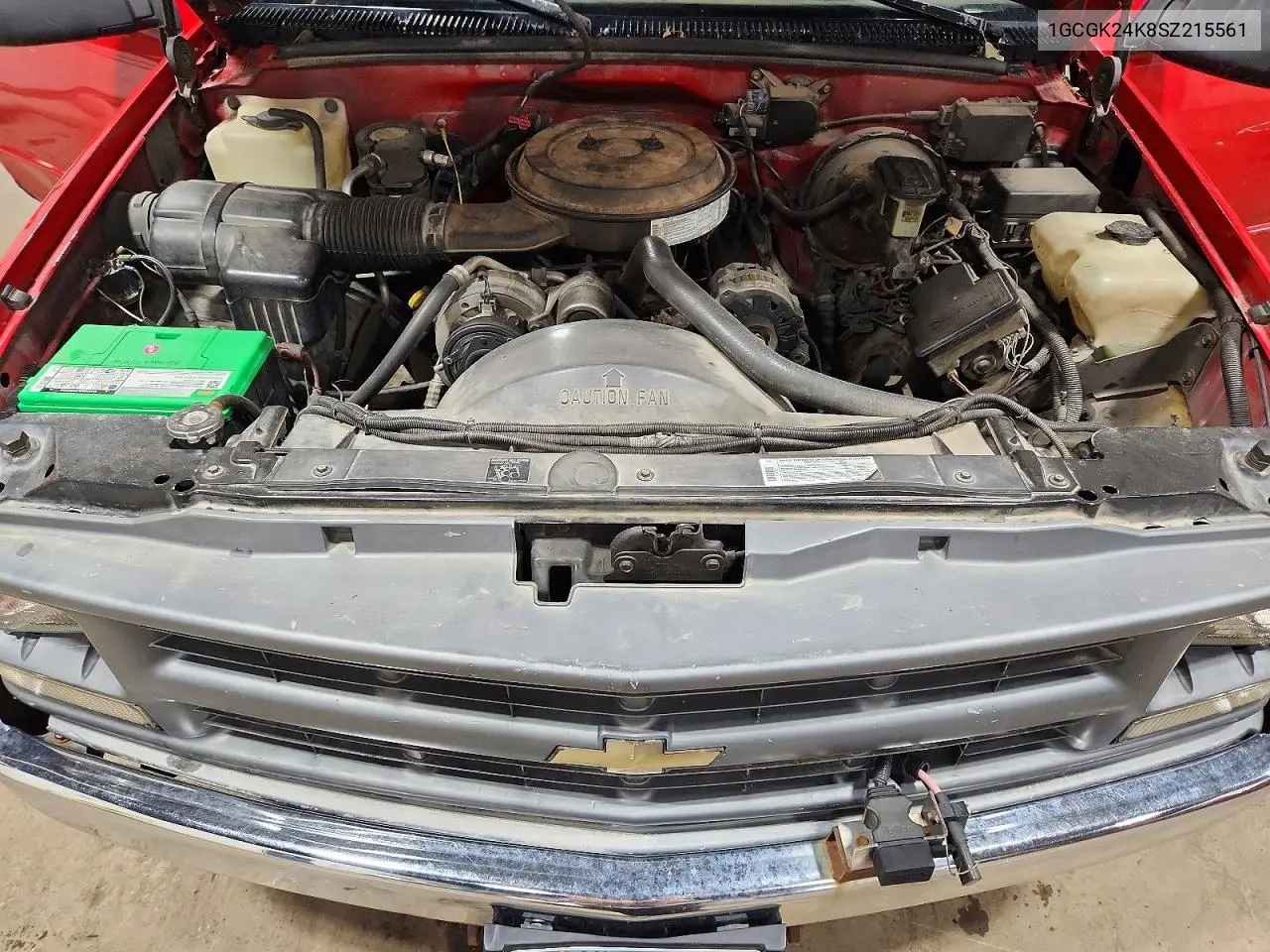 1995 Chevrolet Gmt-400 K2500 VIN: 1GCGK24K8SZ215561 Lot: 59120766