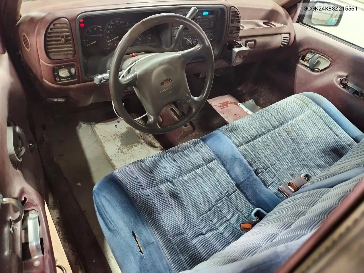 1995 Chevrolet Gmt-400 K2500 VIN: 1GCGK24K8SZ215561 Lot: 59120766