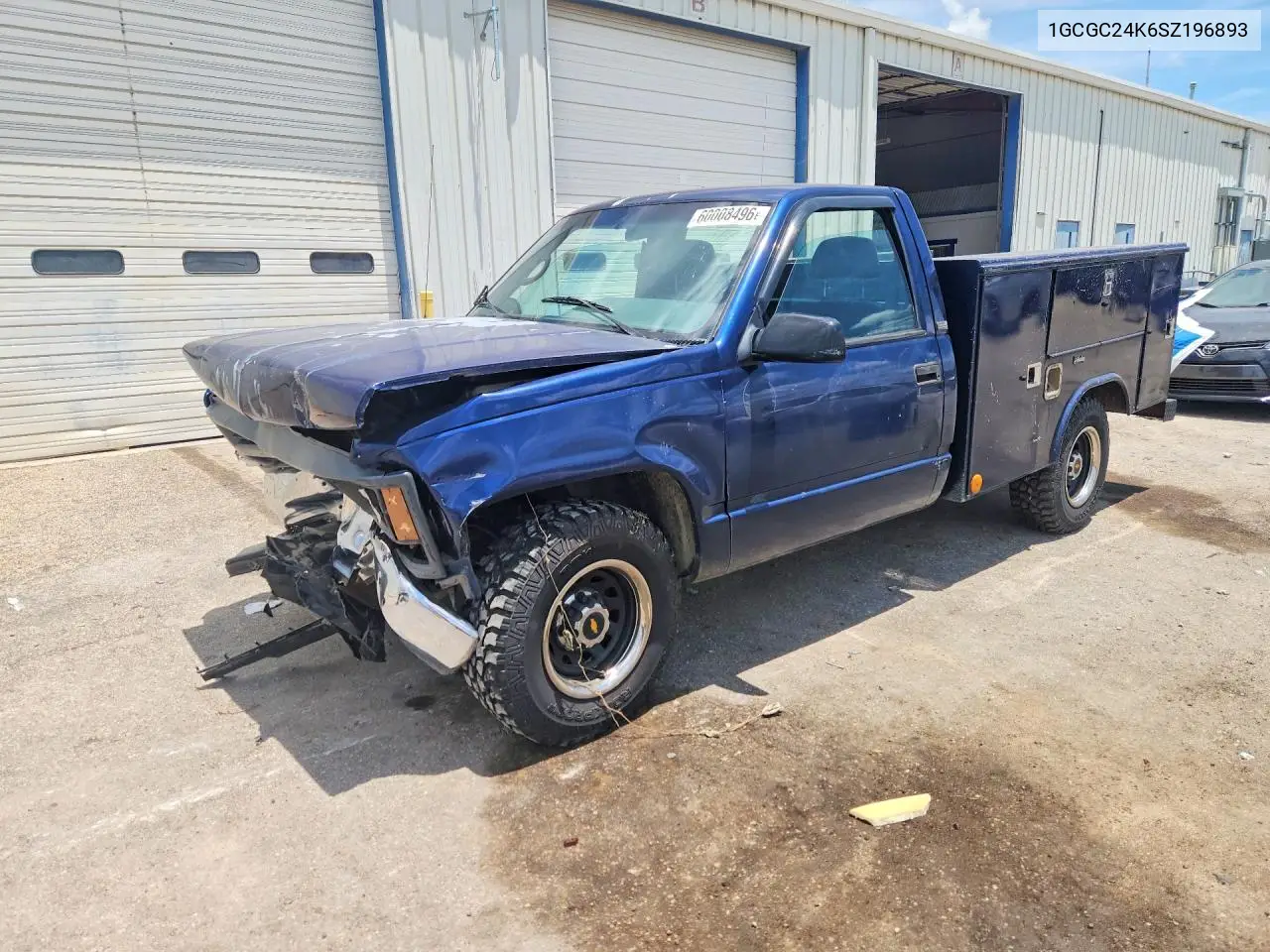1995 Chevrolet Gmt-400 C2500 VIN: 1GCGC24K6SZ196893 Lot: 60008496
