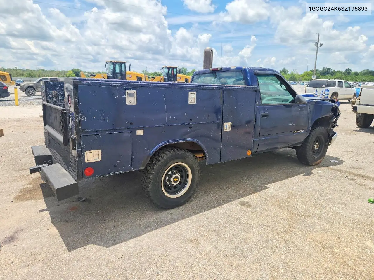 1995 Chevrolet Gmt-400 C2500 VIN: 1GCGC24K6SZ196893 Lot: 60008496