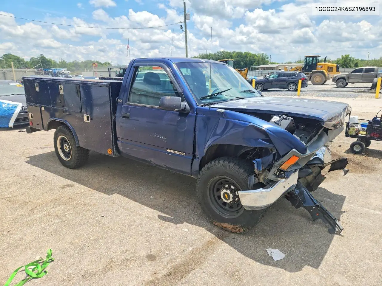 1995 Chevrolet Gmt-400 C2500 VIN: 1GCGC24K6SZ196893 Lot: 60008496