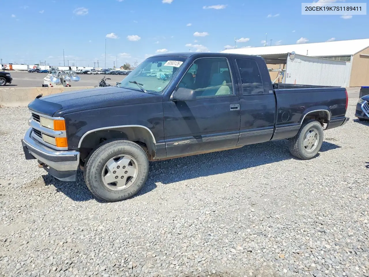 1995 Chevrolet Gmt-400 K1500 VIN: 2GCEK19K7S1189411 Lot: 60583126