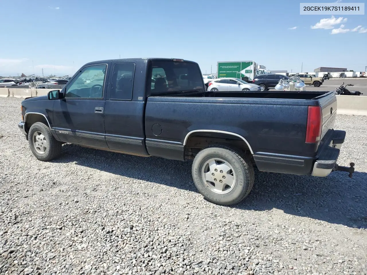 1995 Chevrolet Gmt-400 K1500 VIN: 2GCEK19K7S1189411 Lot: 60583126
