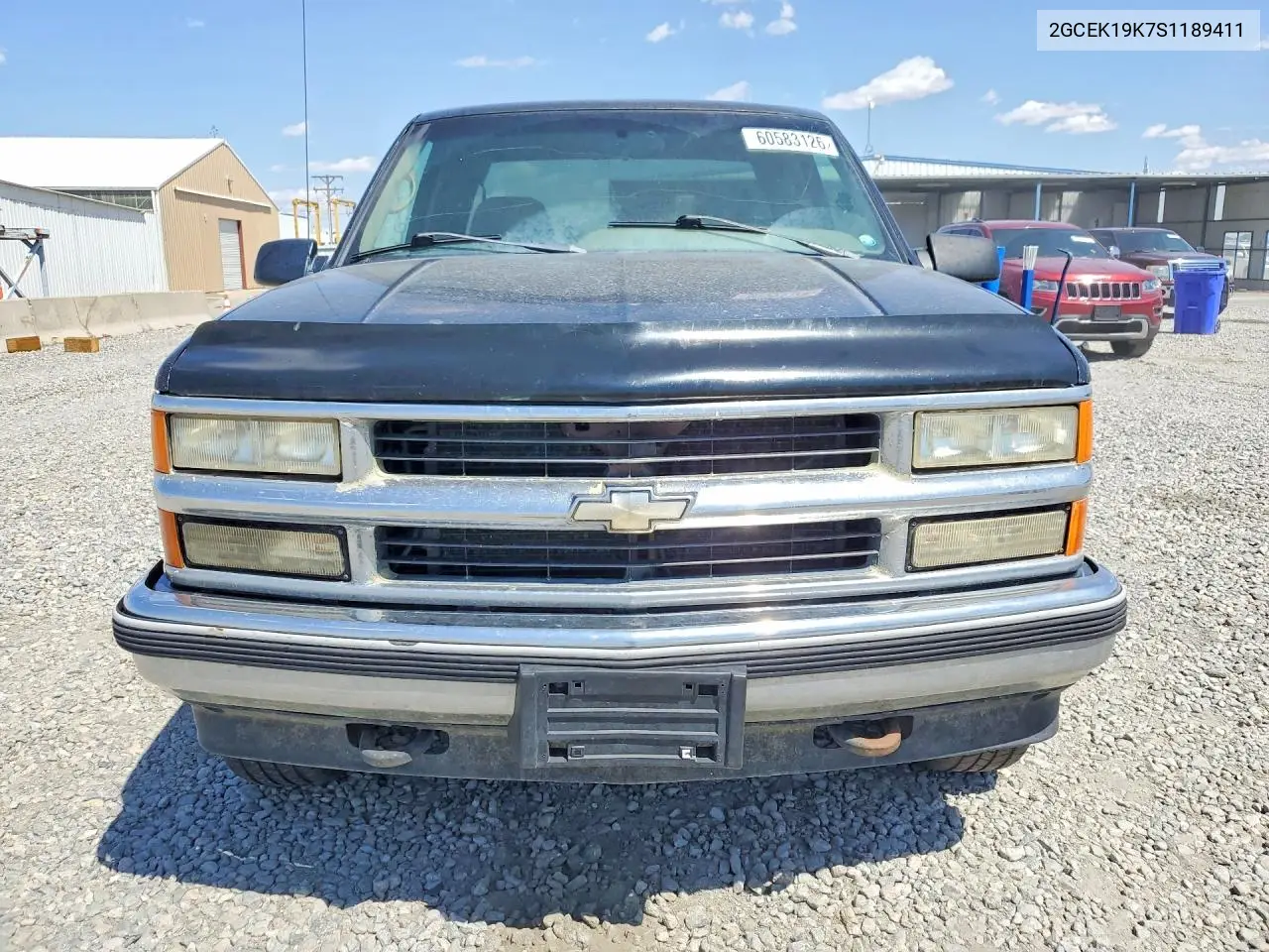 1995 Chevrolet Gmt-400 K1500 VIN: 2GCEK19K7S1189411 Lot: 60583126