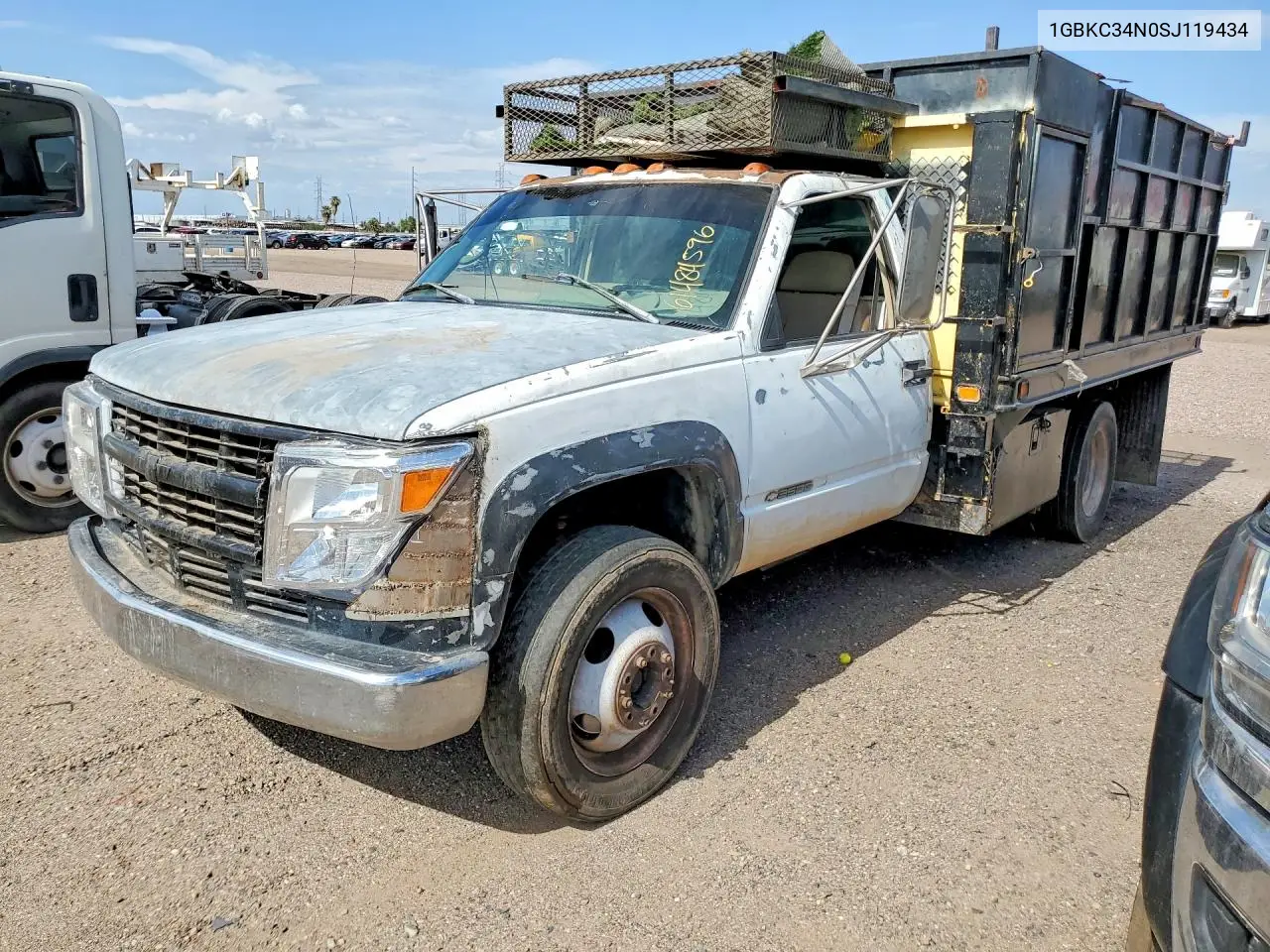 1995 Chevrolet Gmt-400 C3500-Hd VIN: 1GBKC34N0SJ119434 Lot: 61484596