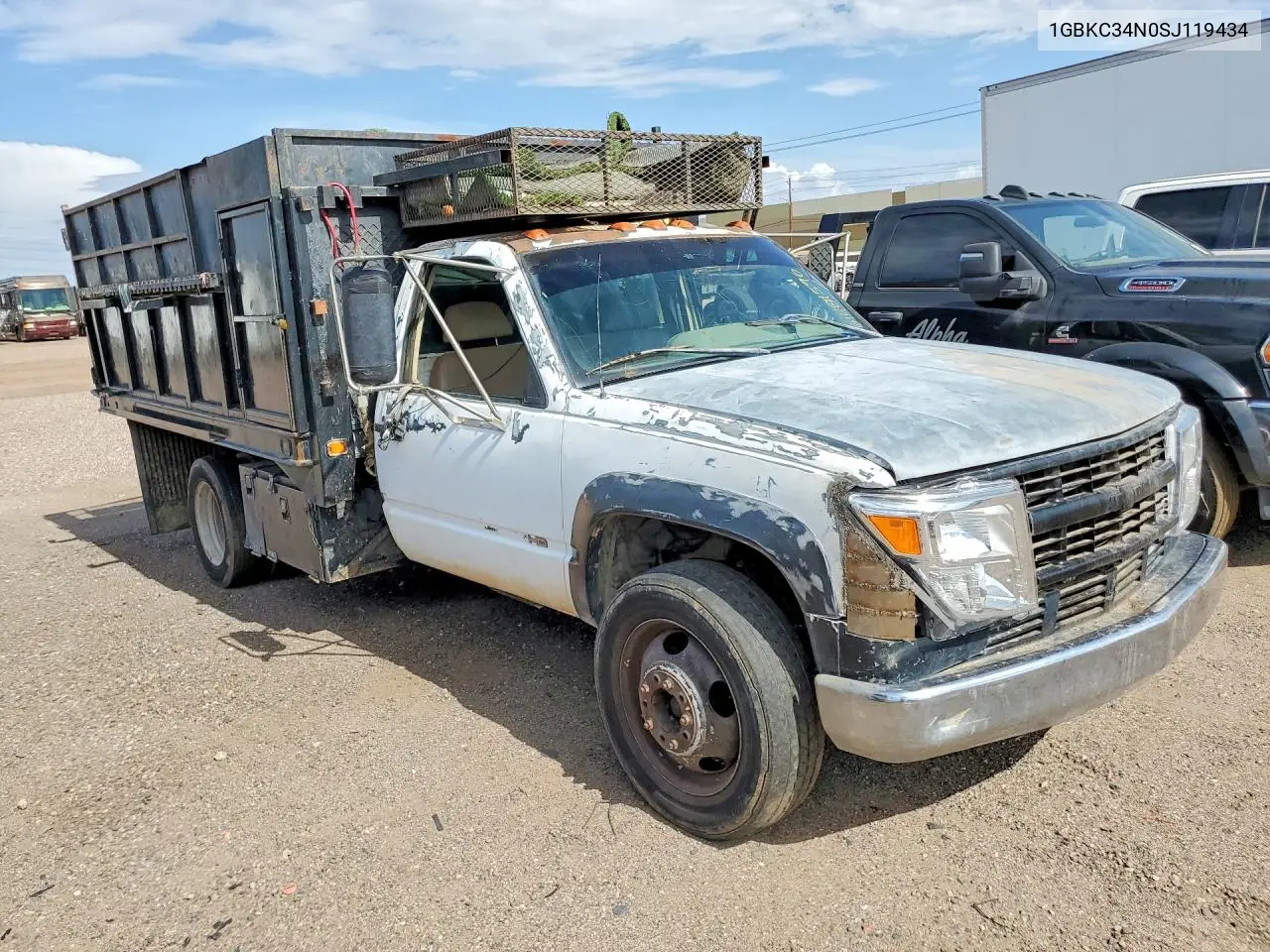 1995 Chevrolet Gmt-400 C3500-Hd VIN: 1GBKC34N0SJ119434 Lot: 61484596