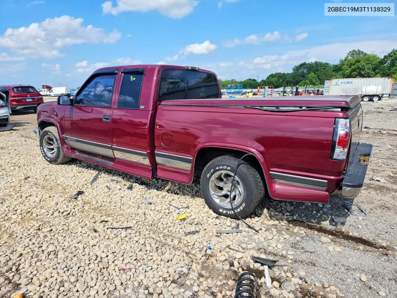 1996 Chevrolet Gmt-400 C1500 VIN: 2GBEC19M3T1138329 Lot: 58517516