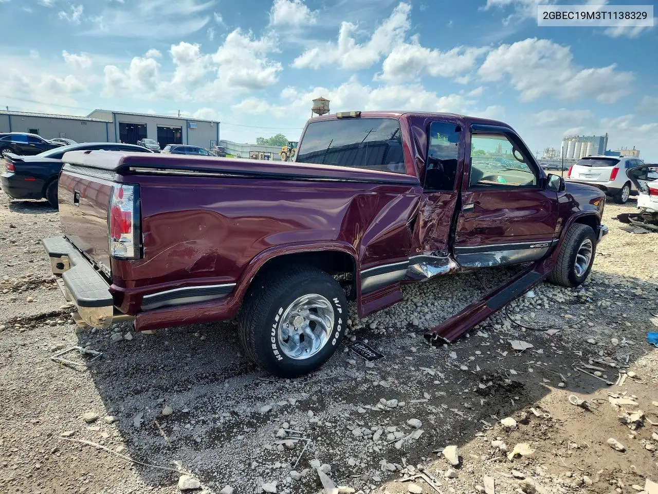 1996 Chevrolet Gmt-400 C1500 VIN: 2GBEC19M3T1138329 Lot: 58517516