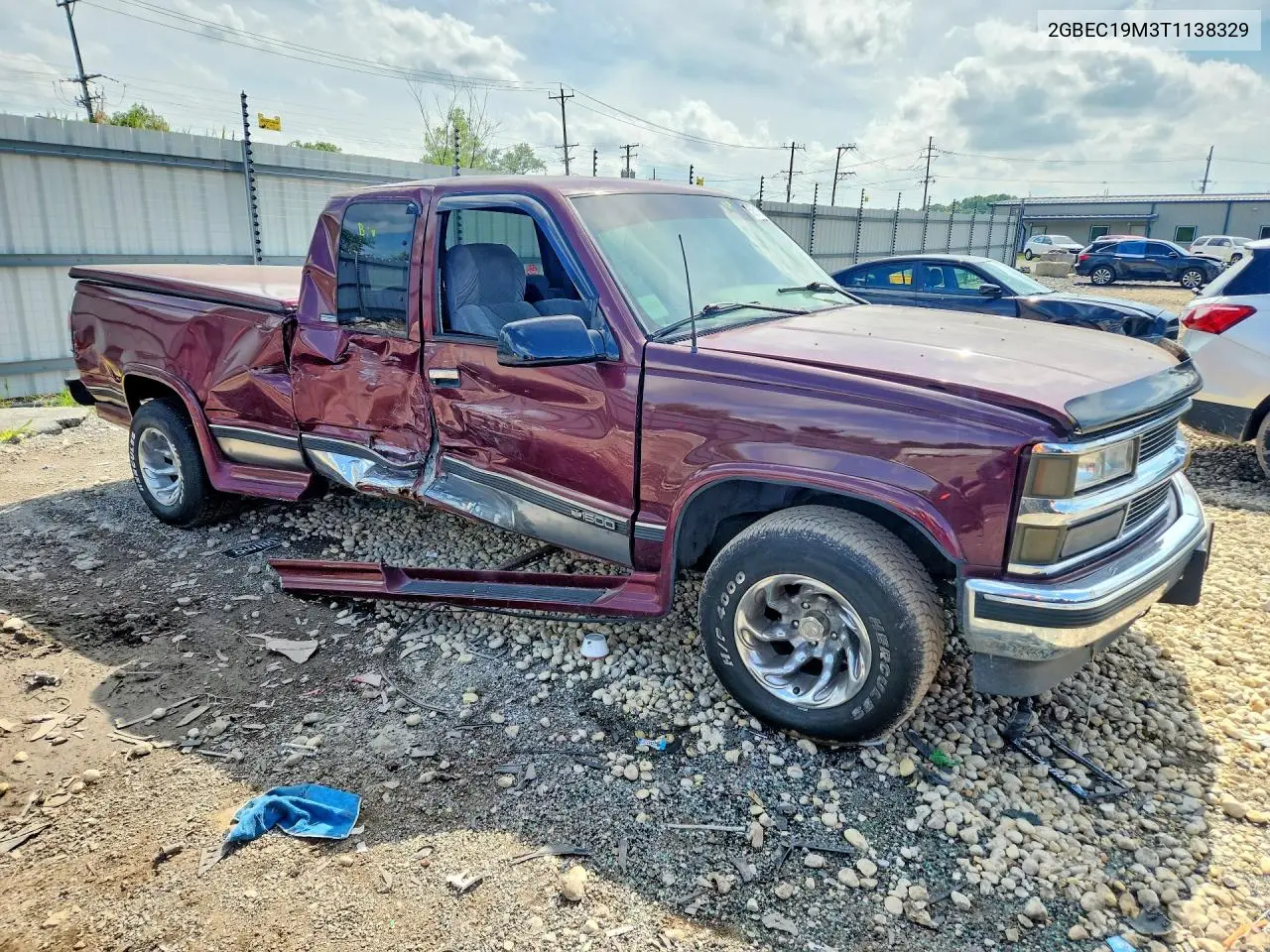 1996 Chevrolet Gmt-400 C1500 VIN: 2GBEC19M3T1138329 Lot: 58517516