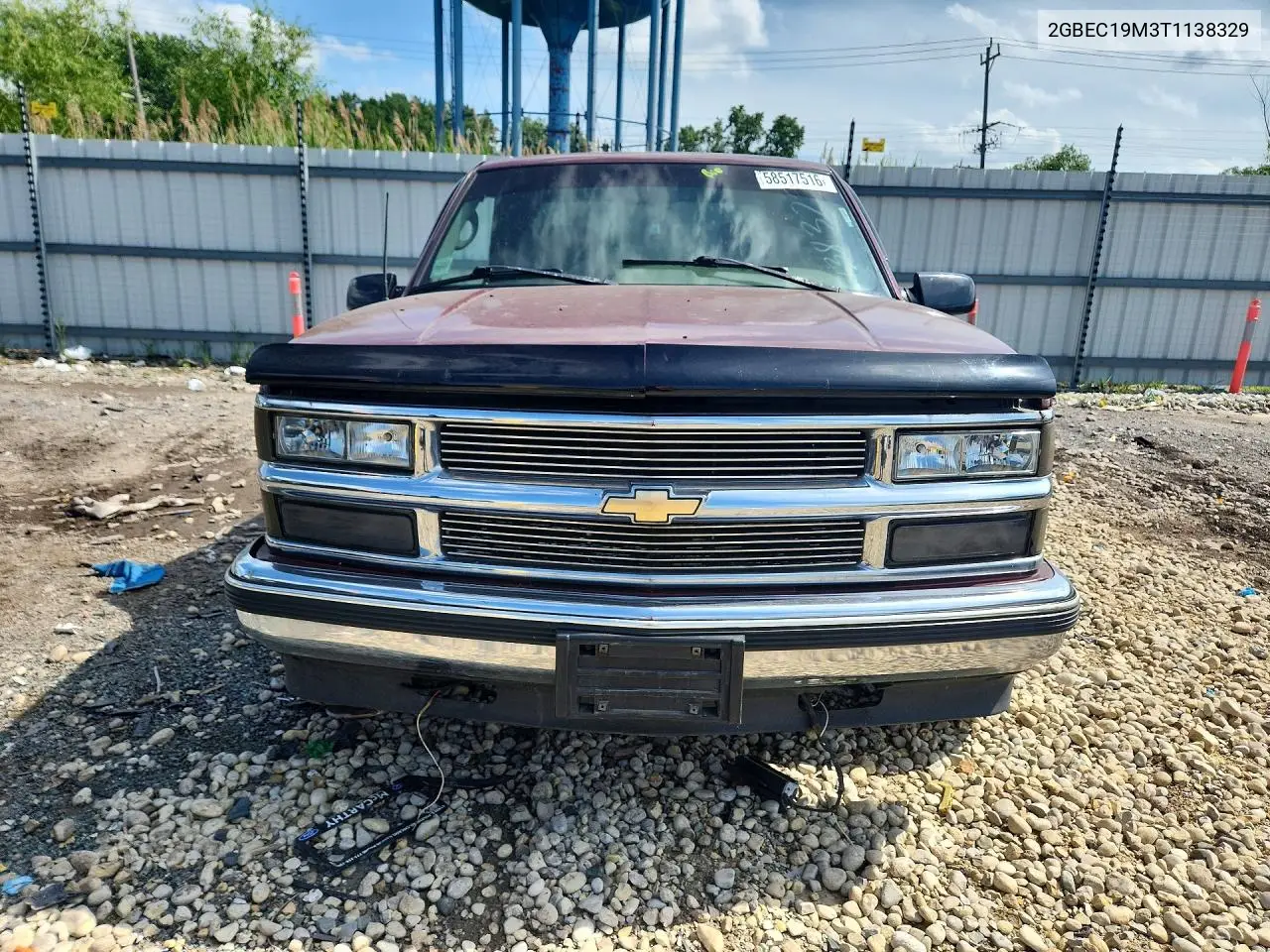 1996 Chevrolet Gmt-400 C1500 VIN: 2GBEC19M3T1138329 Lot: 58517516
