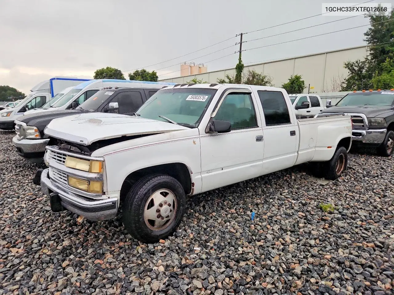 1996 Chevrolet Gmt-400 C3500 VIN: 1GCHC33FXTF012668 Lot: 59303576