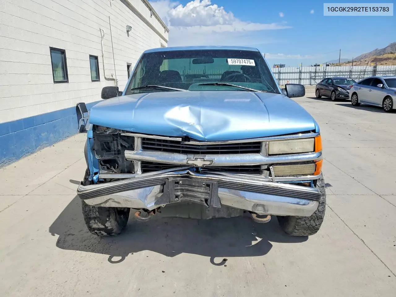 1996 Chevrolet Gmt-400 K2500 VIN: 1GCGK29R2TE153783 Lot: 59707476