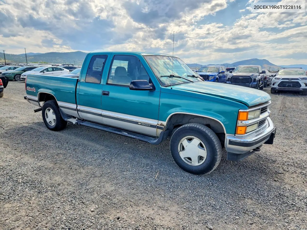 1996 Chevrolet Gmt-400 K1500 VIN: 2GCEK19R6T1228116 Lot: 60375666