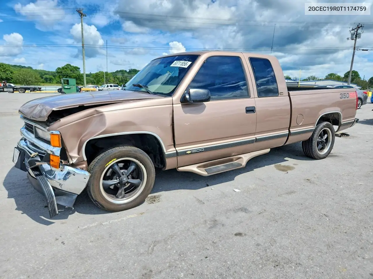1996 Chevrolet Gmt-400 C1500 VIN: 2GCEC19R0T1174759 Lot: 60711856