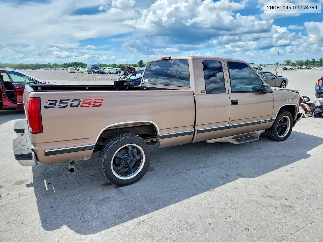 1996 Chevrolet Gmt-400 C1500 VIN: 2GCEC19R0T1174759 Lot: 60711856