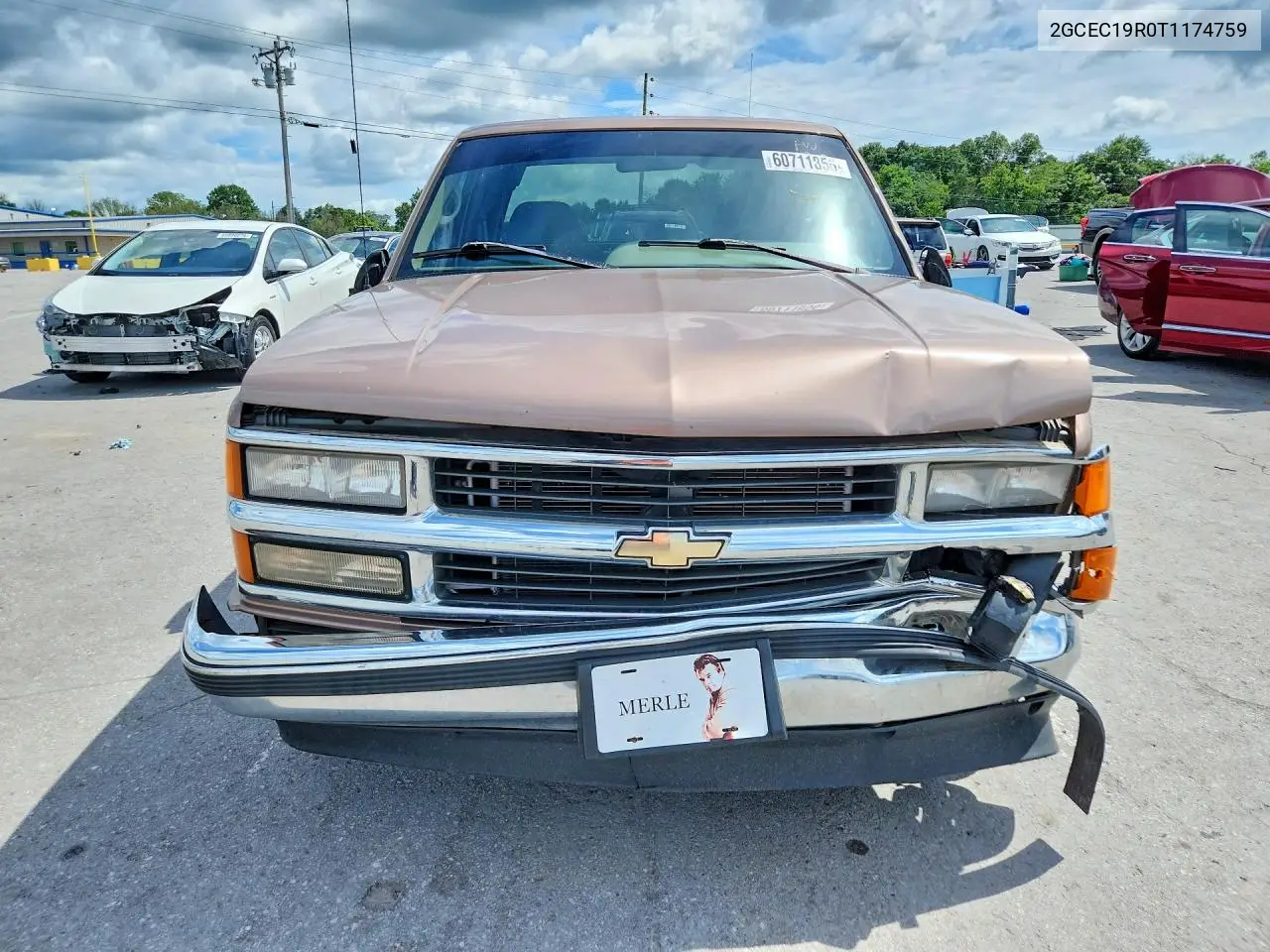 1996 Chevrolet Gmt-400 C1500 VIN: 2GCEC19R0T1174759 Lot: 60711856