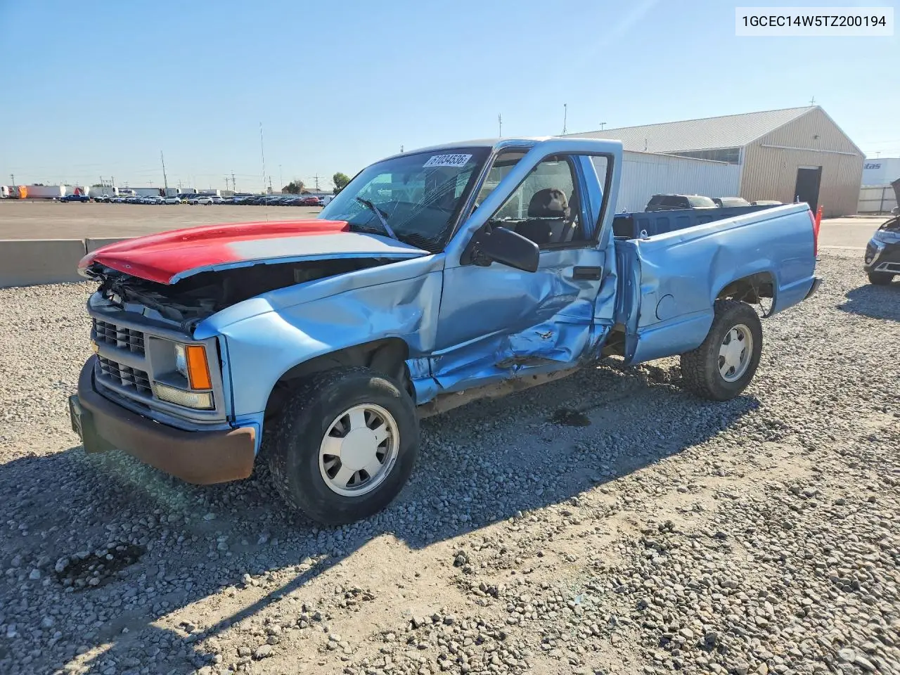 1996 Chevrolet Gmt-400 C1500 VIN: 1GCEC14W5TZ200194 Lot: 61034536