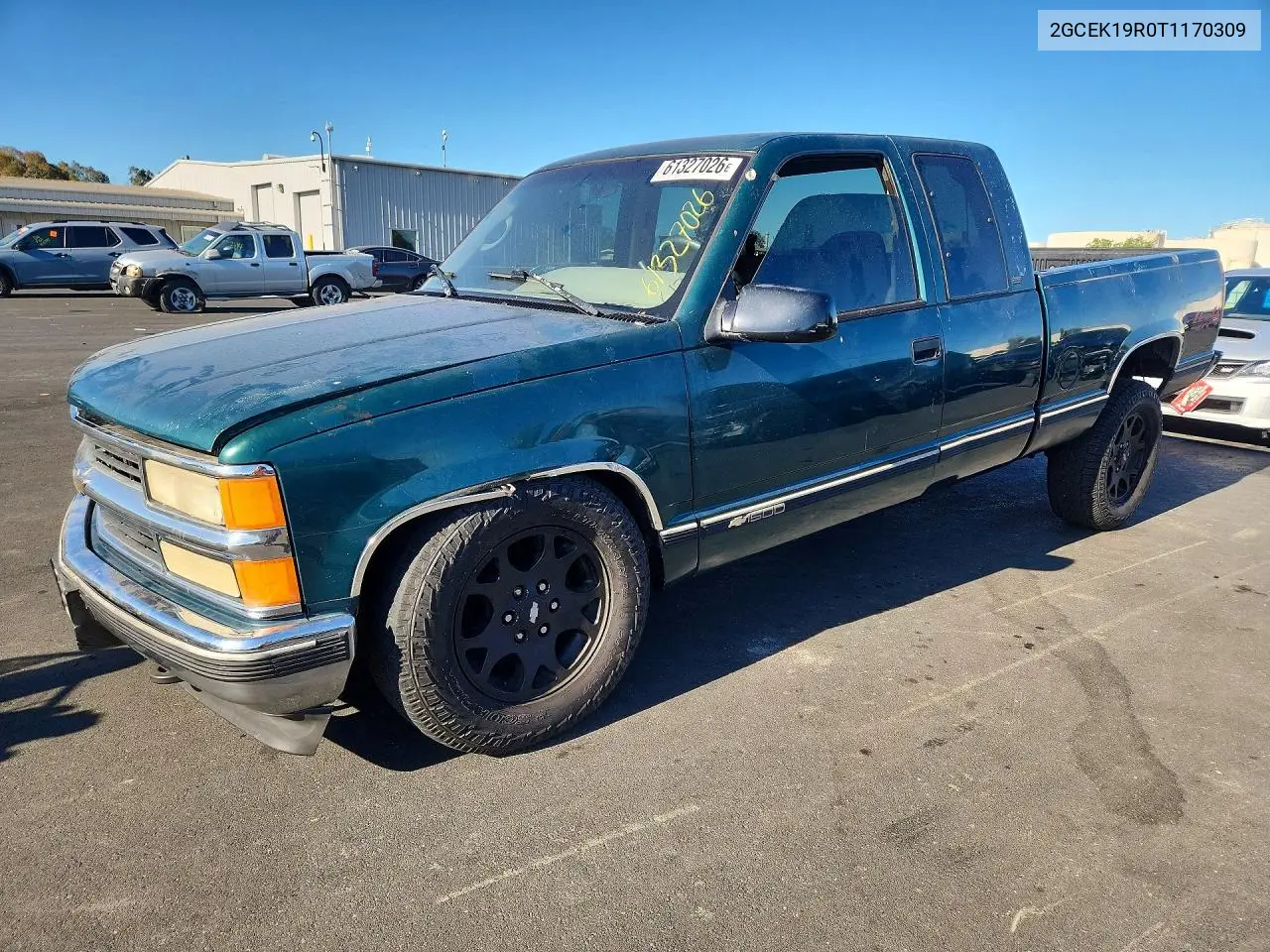 1996 Chevrolet Gmt-400 K1500 VIN: 2GCEK19R0T1170309 Lot: 61327026
