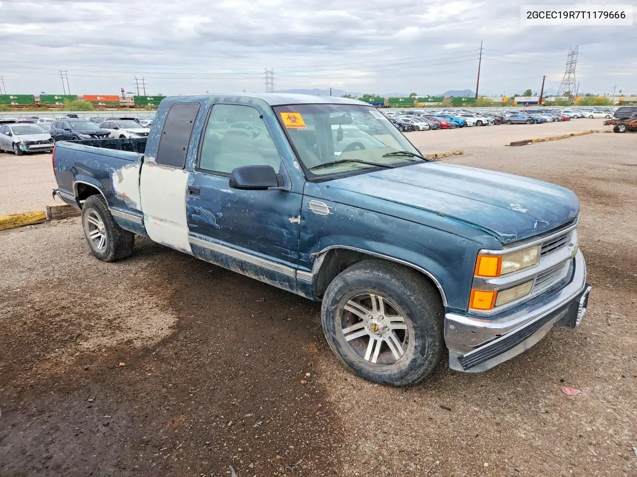 1996 Chevrolet Gmt-400 C1500 VIN: 2GCEC19R7T1179666 Lot: 61864116