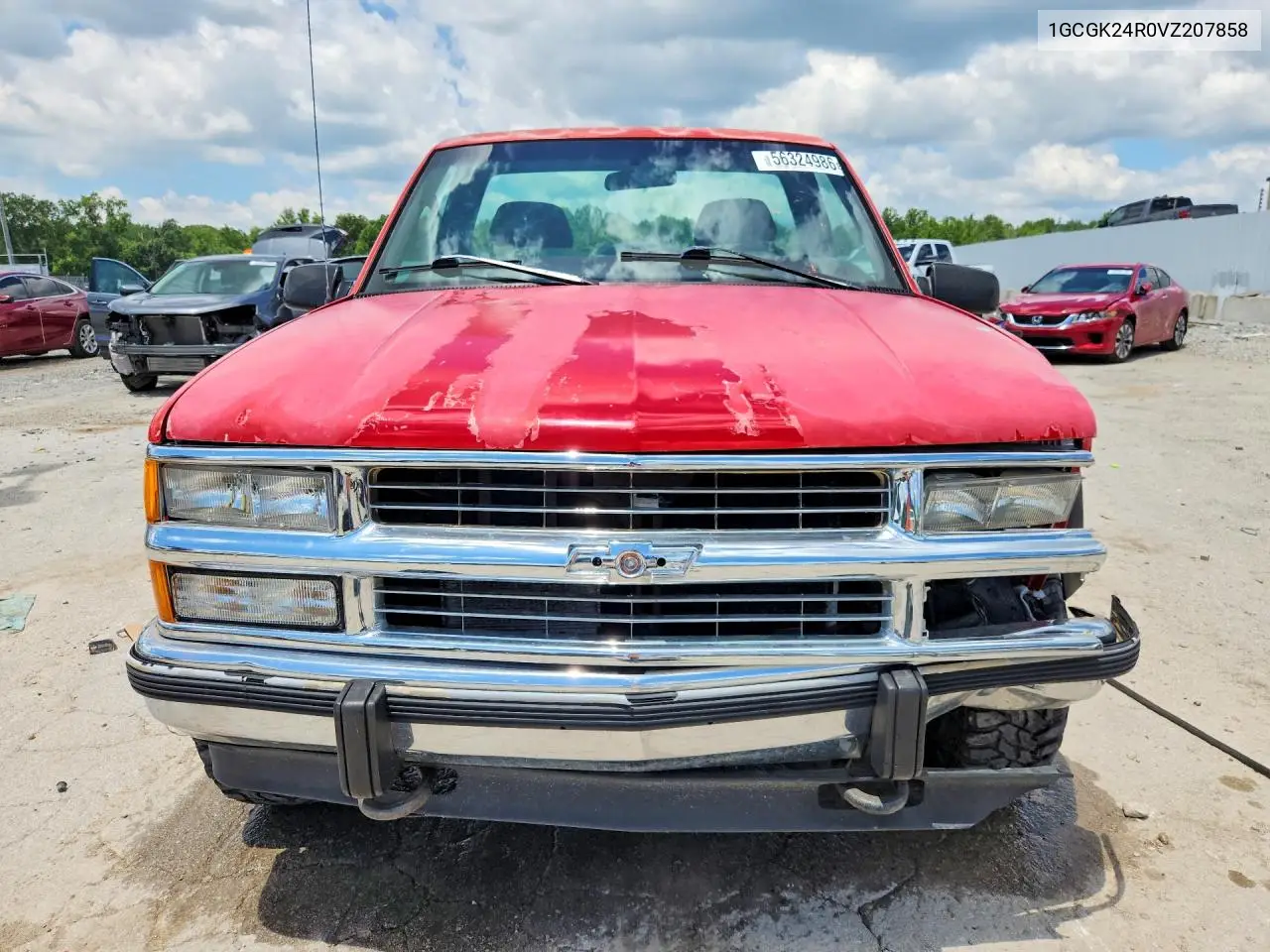 1997 Chevrolet Gmt-400 K2500 VIN: 1GCGK24R0VZ207858 Lot: 56324986