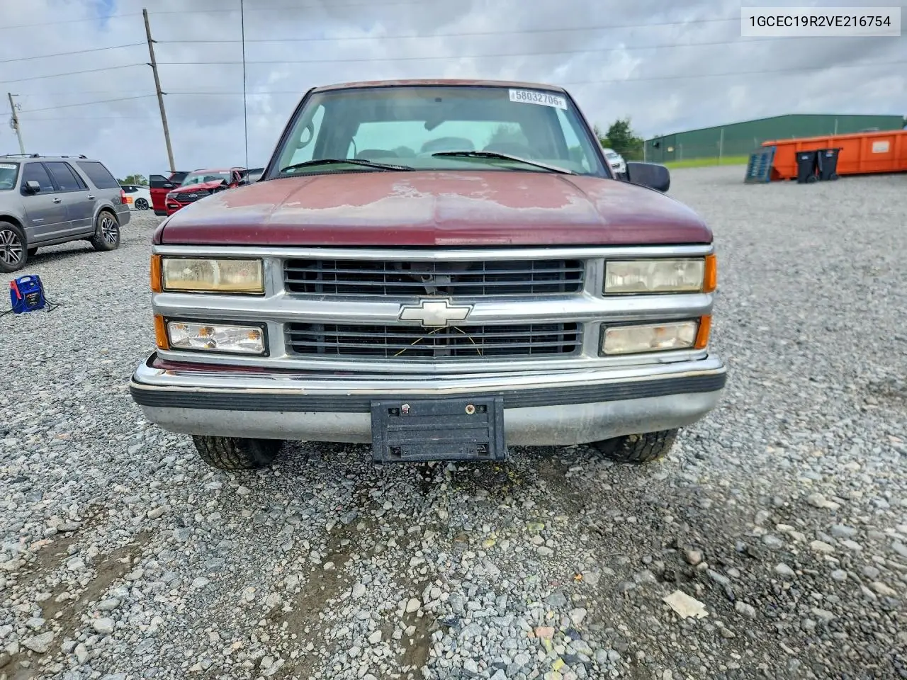 1997 Chevrolet Gmt-400 C1500 VIN: 1GCEC19R2VE216754 Lot: 58032706