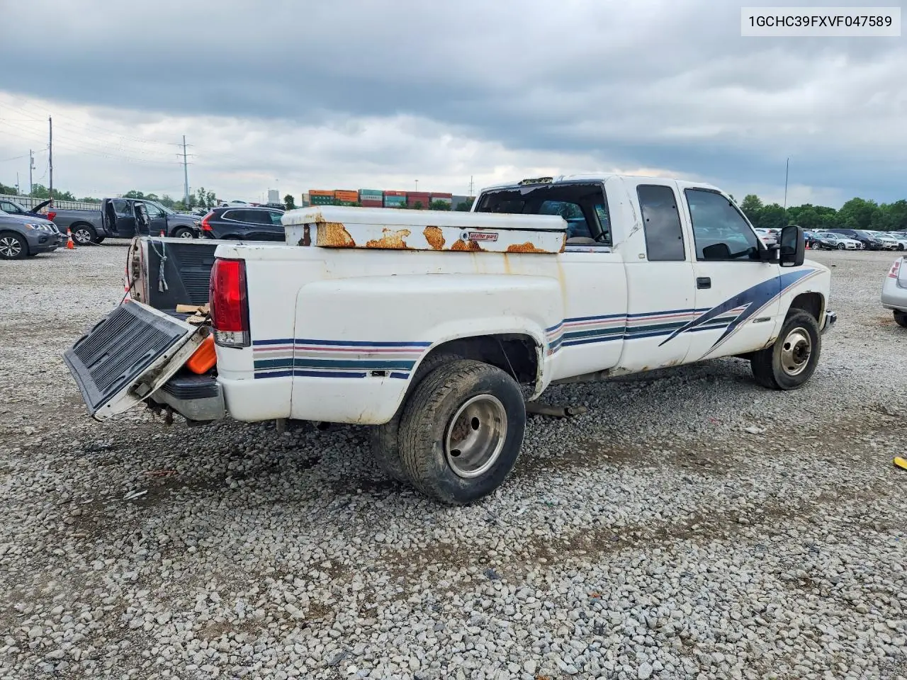 1997 Chevrolet Gmt-400 C3500 VIN: 1GCHC39FXVF047589 Lot: 58059446