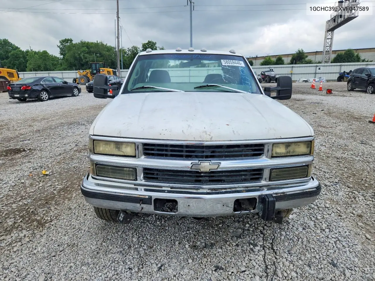 1997 Chevrolet Gmt-400 C3500 VIN: 1GCHC39FXVF047589 Lot: 58059446