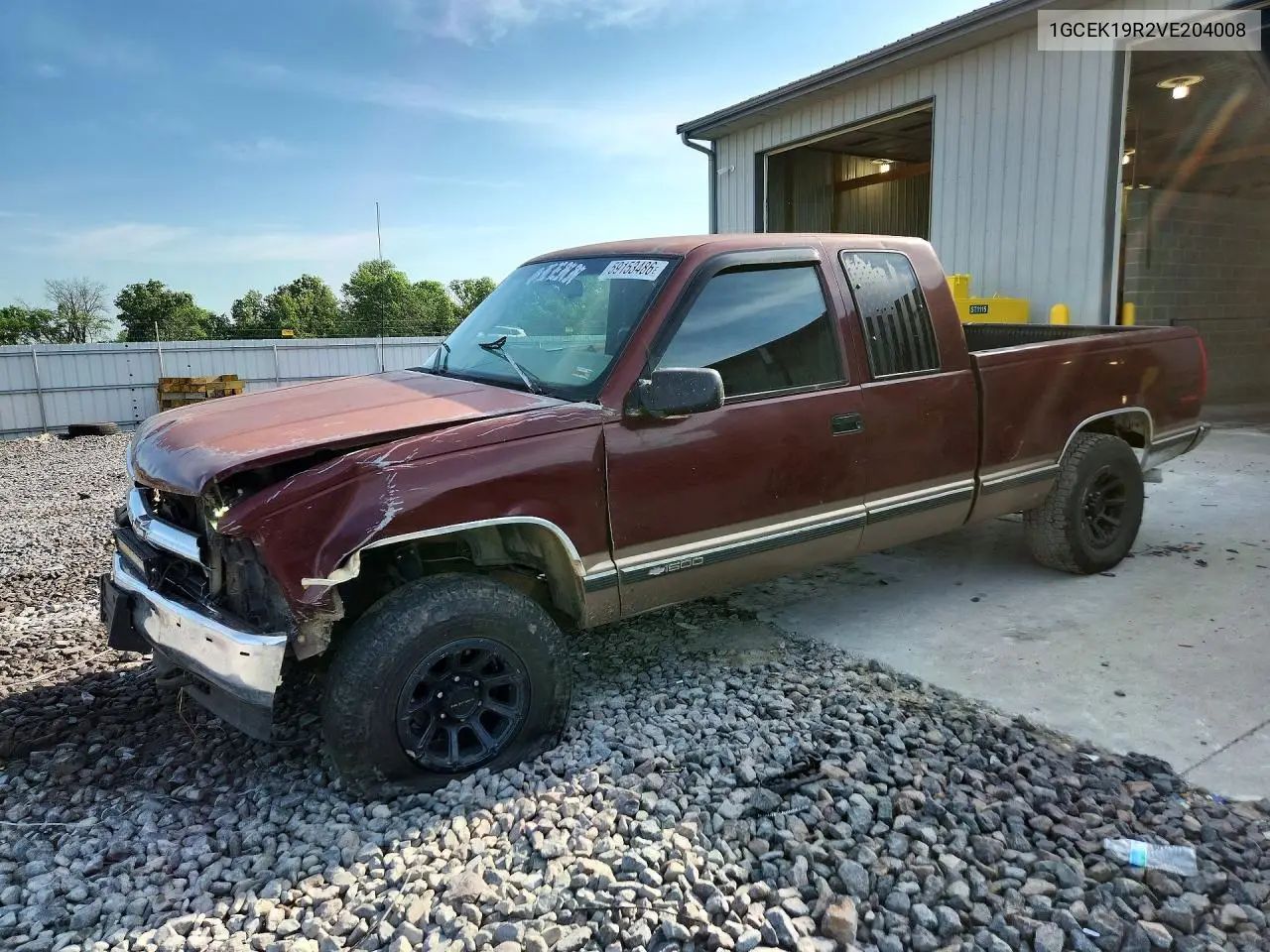 1997 Chevrolet Gmt-400 K1500 VIN: 1GCEK19R2VE204008 Lot: 59153486