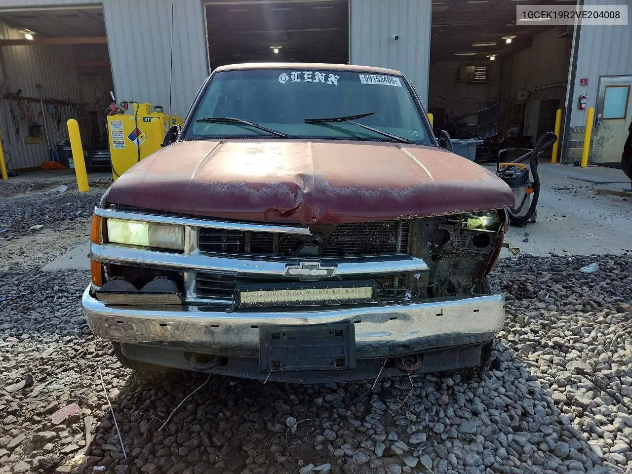 1997 Chevrolet Gmt-400 K1500 VIN: 1GCEK19R2VE204008 Lot: 59153486